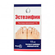 Купить Эстезифин (Нафтифина гидрохлорид) р-р накожн. 1% фл. 15мл в Иркутске